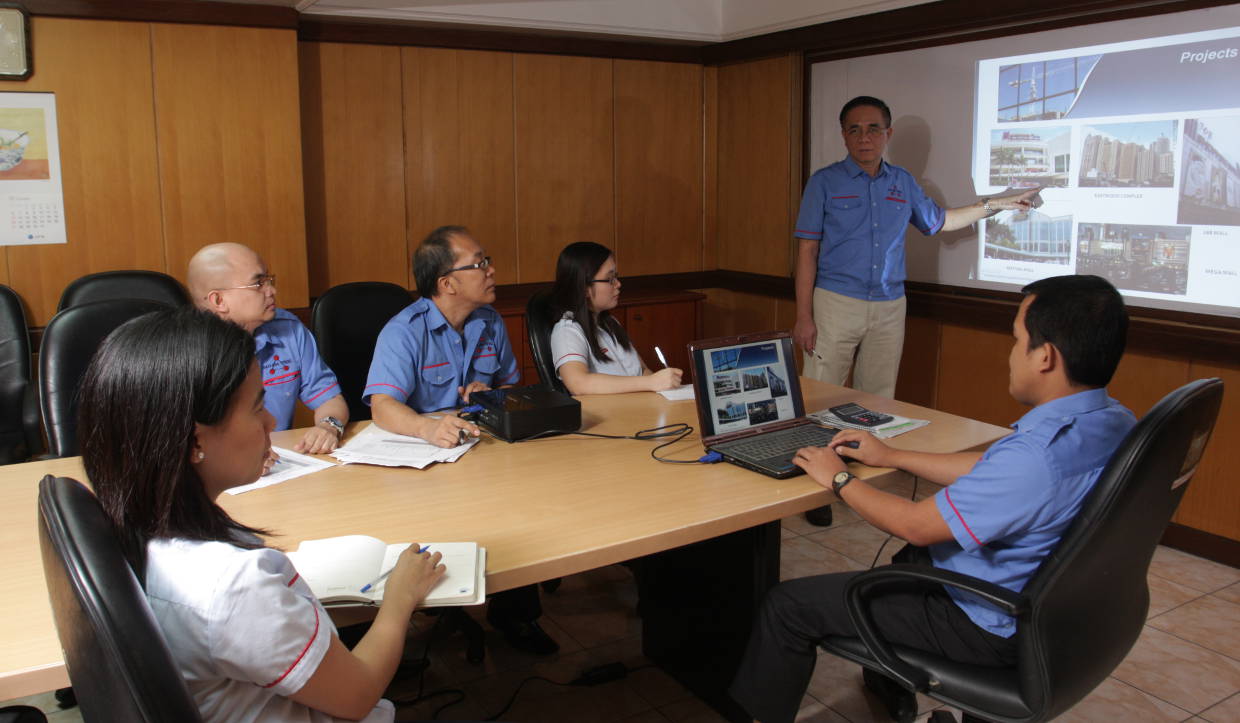 Office at Pagasa Steel